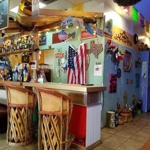 You can't be sad here.