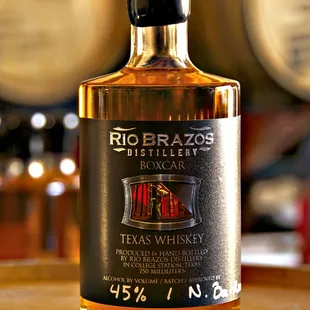 The newly bottled Boxcar Texas Whiskey! It should be on shelves by January 2015 wherever fine spirits are sold.