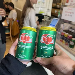 Guarana or Pellegrino