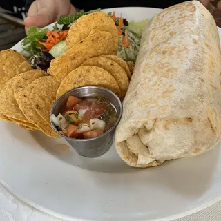 Jerk Chicken Burrito