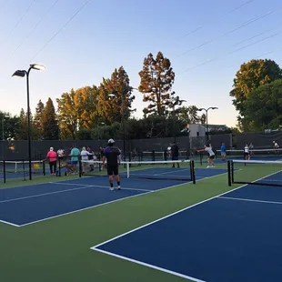 8 new pickleball courts opened on 9/28/24