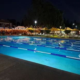 One of three pools