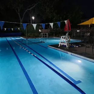 One of three pools