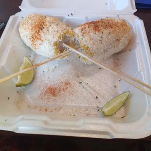 Brazilian street corn!