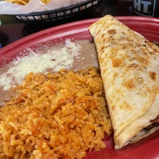 Quesadilla Asada Fajitas