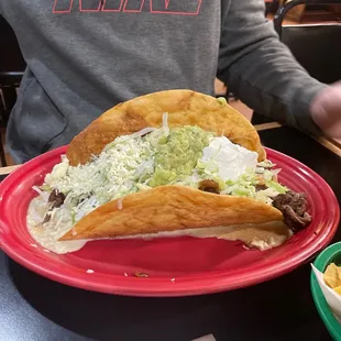 Fajita taco salad... The best thing on the menu!