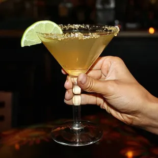 This cocktail had a sweet start followed by citrus notes.