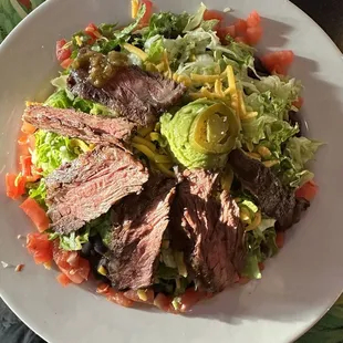Steak Tostada