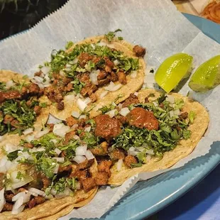 El Pastor tacos...greatness.