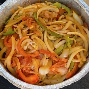 Vegetable fajitas