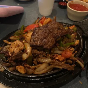 I never get fajita! So I don't have anything to compare it to. But wowzer