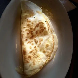 Cheese quesadilla from special D.. it is even better then it looks