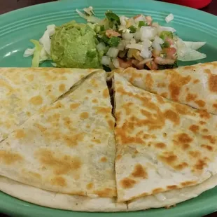 Beef fajita quesadilla