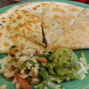 Beef fajita quesadilla