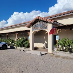 the front of the winery