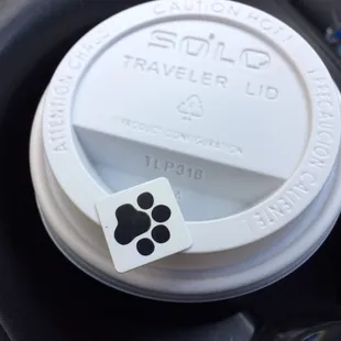 Nice touch to make coffee won't spill