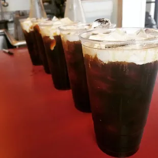 Cold Brew with heavy cream!