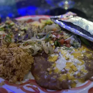 Carne asada plate