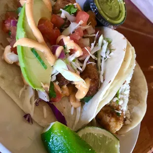 Fish &amp; Shrimp Tacos the BOMB!