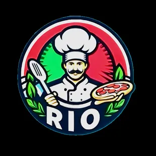 a chef holding a pizza