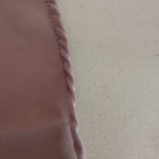 Mother of the bride's dress. Simple hem.