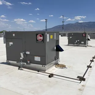 Commercial packages units.