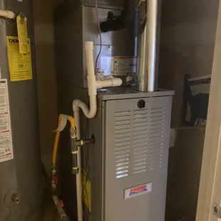 New air conditioning for the summer