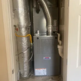 New furnace and Air Conditioning