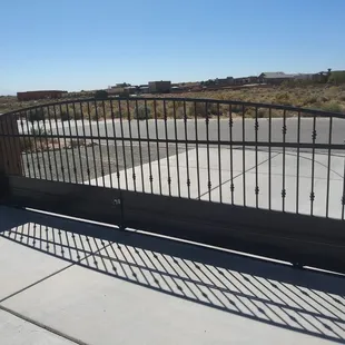 Driveway Gates w/Automation upon request