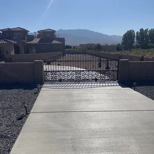 Sliding Automated Driveway Gate