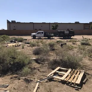 Illegal Dump site Clean Up.