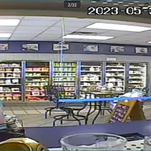 a woman in a grocery store