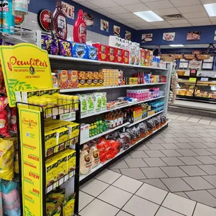 a view of a grocery store