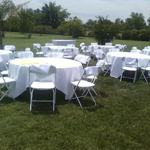 Round Table Rentals 60" &amp; 48" Table Rentals