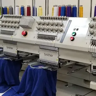 Our embroidery machine
