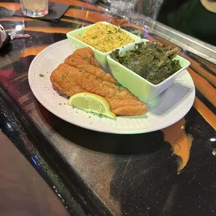 Catfish dinner