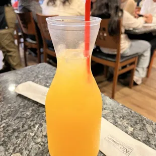 Passion fruit drink (Maracuyan)