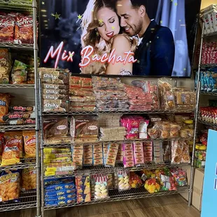 a man and a woman in a store