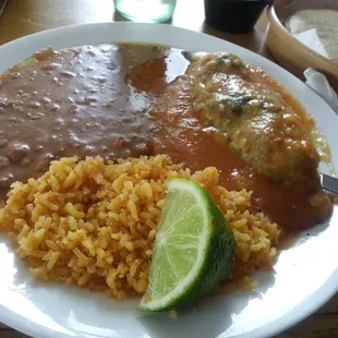 Tuesday special: Stuffed Chile relleno @5.95!