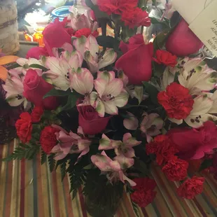 Beautiful arrangements!