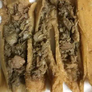 chunks of lard