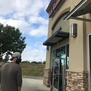 Line out the door. Is it worth it? We shall see.