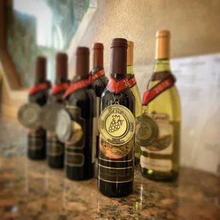 Award-winning wines and ports.