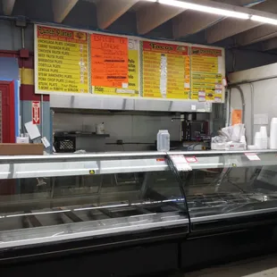 Missed the kitchen today but every day I come in and eat fresh made tortillas and something different each day... tasty