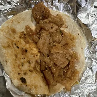 Chicharron Taco