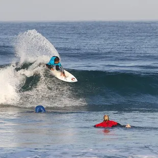 RG3 repping Kapolei at the Grom Search Finals!
