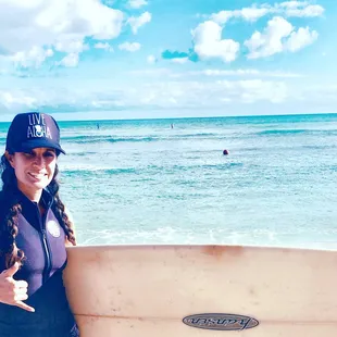 Testing out my Rip Curl vest! Cheeeeehuuuu it is awesome and a great investment. I can stay out longer now :)