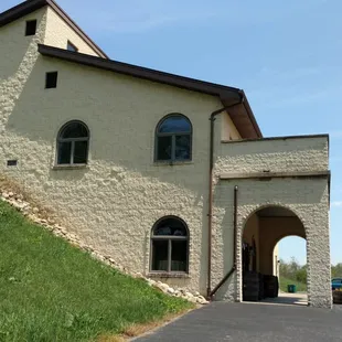 The outside of their store