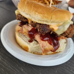 The hot hog was amazing!