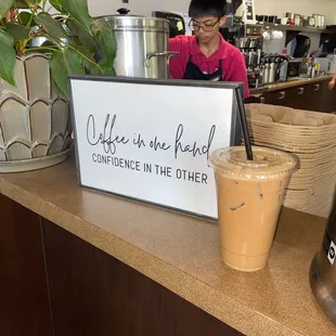 Awesome service and coffee